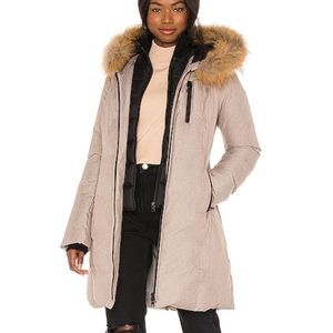 Soia & Kyo Christy Natural Fur Brushed Down Coat
